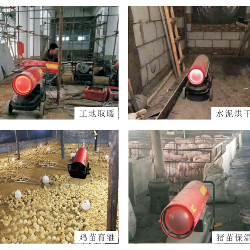 工業(yè)燃油暖風機應(yīng)用遍布各行各業(yè)